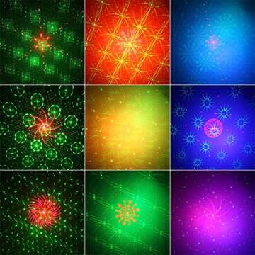 RGB Laser Party Light with Remote for Celebrations