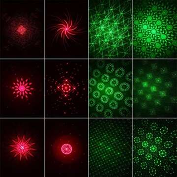 RGB Laser Party Light with Remote for Celebrations