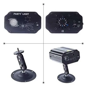 RGB Laser Party Light with Remote for Celebrations