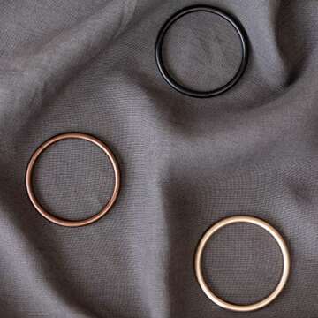 WildBird Ring Sling Baby Carrier for New Moms & Dads & Caregivers - Made from 100% Belgium Linen - for Newborns to Toddlers Up to 35 lbs - Standard 74" Size (Chickadee Fabric/Rose Gold Ring)