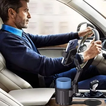 Cup Holder Phone Mount for Car - 360° Rotation