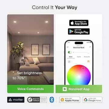 Smart LED Color-Changing Light Bulb - Nanoleaf Essentials