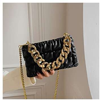 Chic Abigail Paige Vegan Leather Crossbody Bag for Women