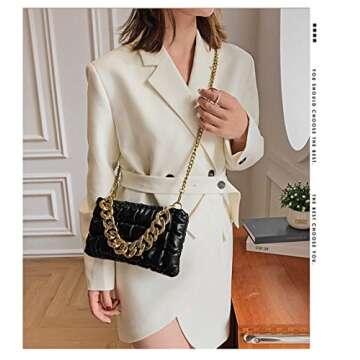 Chic Abigail Paige Vegan Leather Crossbody Bag for Women