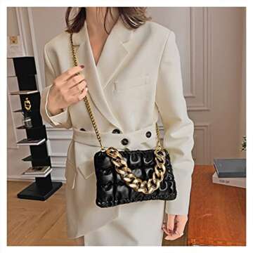 Chic Abigail Paige Vegan Leather Crossbody Bag for Women