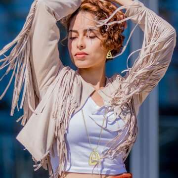 Madison Tyler Women's Gold Necklace and Earring Set