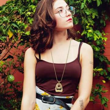 Madison Tyler Women's Gold Necklace and Earring Set