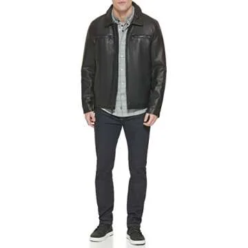Elegant & Functional Dockers Men's James Faux Leather Jacket