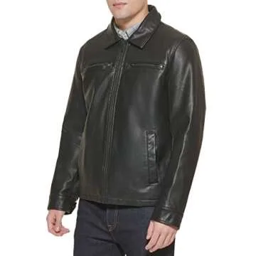 Top Quality Dockers Men's James Faux Leather Jacket