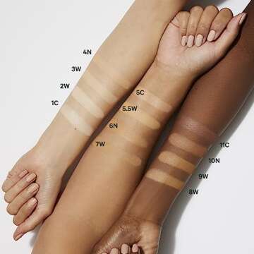 Well People Bio Powder Foundation, Lightweight & Hydrating Foundation For Perfecting & Smoothing Skin, Semi-Matte Finish, Vegan & Cruelty-free,10N