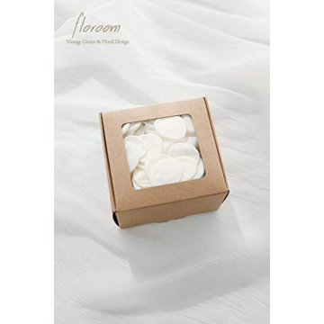 Floroom 300pcs Silk Rose Petals for Stunning Wedding Decor