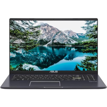 ASUS Lightweight 15.5" Full HD Laptop, Windows 11 Home OS, Intel Celeron Processor Up to 2.76GHz, 4GB LPDDR4, 128GB SSD, Backlit Keyboard, Dark Gray (Renewed)