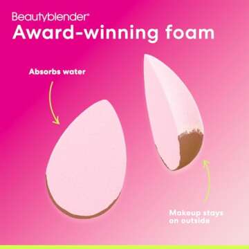 Beautyblender® | Bubble Blender Makeup Sponge | Blend Liquid Foundations, Powders and Creams | Stre...