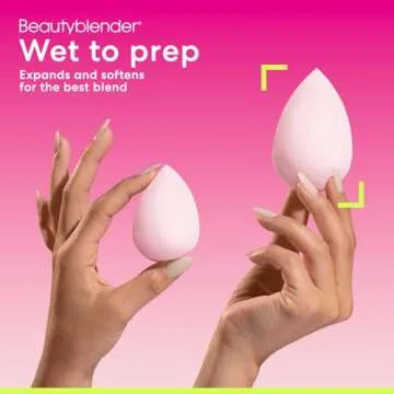 Beautyblender® | Bubble Blender Makeup Sponge | Blend Liquid Foundations, Powders and Creams | Streak Free Application | Vegan, Cruelty Free | Made in USA