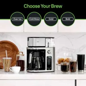 Braun MultiServe Plus Coffee Maker - Brew Hot & Cold