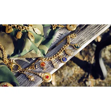 Ben Amun Royal Vintage Gold Charm Bracelet - Elegant & Unique