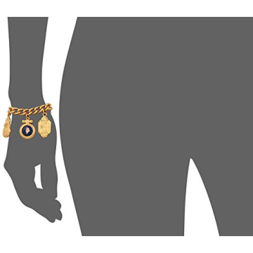 Ben Amun Royal Vintage Gold Charm Bracelet - Elegant & Unique
