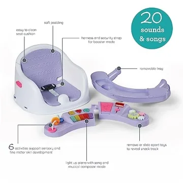 Infantino 3-in-1 Discovery Seat and Booster for Babies