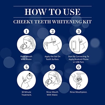 Cheeky LED Teeth Whitening Kit | DIY Home Whitening System