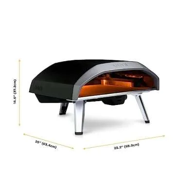 Ooni Koda 16 Gas Pizza Oven - Portable Outdoor Pizza Maker