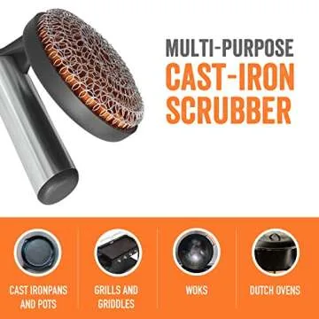 Durable Yukon Glory Cast Iron Skillet Cleaner