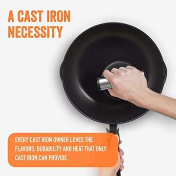 Durable Yukon Glory Cast Iron Skillet Cleaner