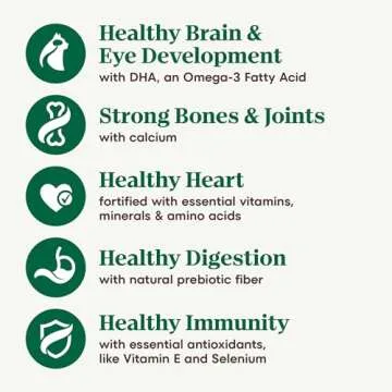 NUTRO WHOLESOME ESSENTIALS Kitten Natural Dry Cat Food for Early Development Farm-Raised Chicken & Brown Rice Recipe, 3 lb. Bag