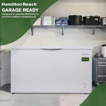 14 cu ft Chest Freezer - Space-Saving & Garage Ready