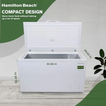 14 cu ft Chest Freezer - Space-Saving & Garage Ready