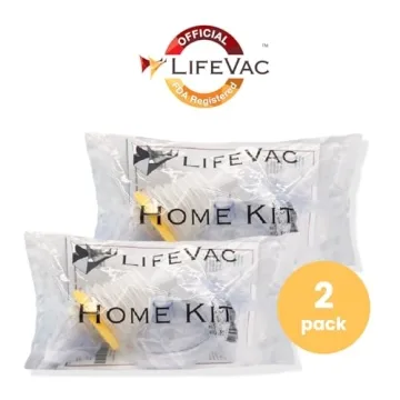 LifeVac Home Kit 2 Pack Portable Airway Suction Device