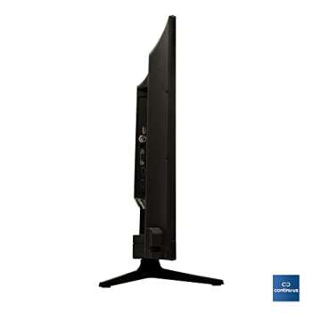 continuus 28-inch TV | CT-2870, 720p Small Non-Smart TV, High Definition LED with HDMI, USB, VGA, & Headphone - Compatible with Amazon Fire, Apple TV & ROKU Stick | 2024 Model