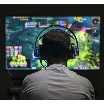 continuus 28-inch TV | CT-2870, 720p Small Non-Smart TV, High Definition LED with HDMI, USB, VGA, & Headphone - Compatible with Amazon Fire, Apple TV & ROKU Stick | 2024 Model