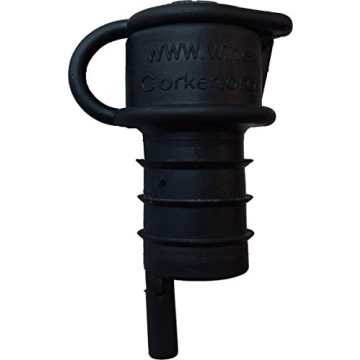 Haley's Corker 5-in-1 Wine Pourer, Aerator, Filter, and Stopper