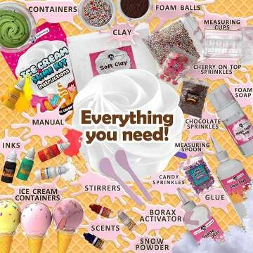 Fluffy Everything Slimes - Fun for All Ages