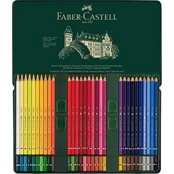 Faber-Castell Art & Graphic Albrecht Dürer Watercolour Pencil, Multicoloured, Tin of 60, for Art, Craft, Drawing, Sketching, Home, School, University, Colouring