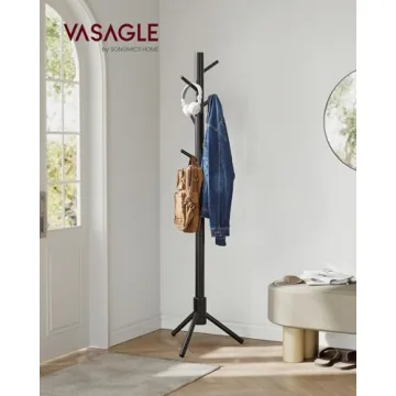 Durable VASAGLE Coat Rack - Free Standing Tree Design