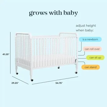 DaVinci Jenny Lind Convertible Crib in Fog Grey