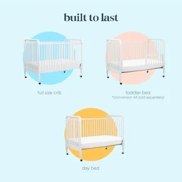 DaVinci Jenny Lind Convertible Crib in Fog Grey