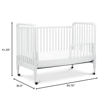 DaVinci Jenny Lind Convertible Crib in Fog Grey