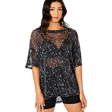 Chic Summer Mesh Blouse for Women - Cool & Stylish