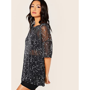 Chic Summer Mesh Blouse for Women - Cool & Stylish