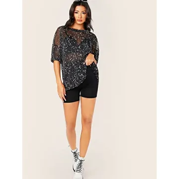 Chic Summer Mesh Blouse for Women - Cool & Stylish