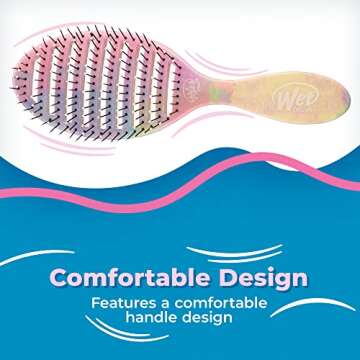 Wet Brush Speed Dry Hair Brush - Vented Design for Fast Drying