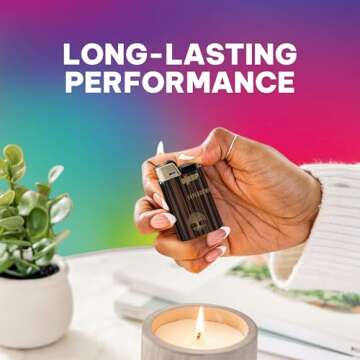 DJEEP Pocket Lighters, Bold Collection Textured Metallic, Unique Lighters, 4 Count Pack of Disposabl...