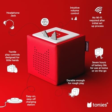 Toniebox Audio Player Starter Set - Screen-Free Fun for Kids