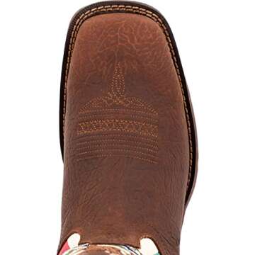 Durango Men's Rebel Western Boot with Mexico Flag