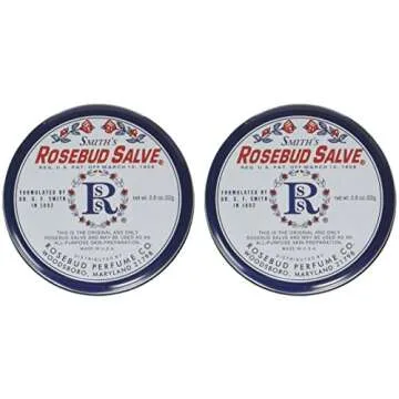 Rosebud Perfume Co. Lip Salve-Rosebud, 2 pack
