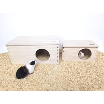 Durable Wooden Hideout for Small Pets - VEDEM