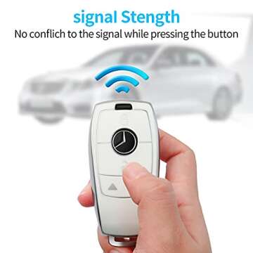 Tukellen Stylish TPU Key fob Cover for Mercedes Benz