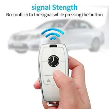Tukellen Stylish TPU Key fob Cover for Mercedes Benz